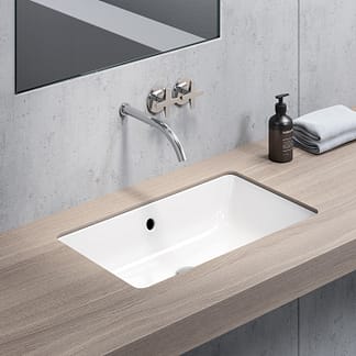 Lavabo Sottopiano QUADRO 80x37