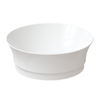 Lavabo appoggio KEIRA cm 42 tondo BIANCO