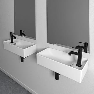 Lavabo sospeso Lato25 di Arcadia
