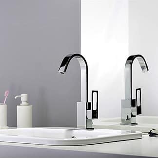 MISCELATORE LAVABO CON CANNA ORIENTABILE SERIE ELLE - EFFE