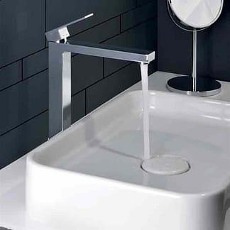 MISCELATORE LAVABO SERIE ELLE - EFFE CANNA LUNGA cm 23,7