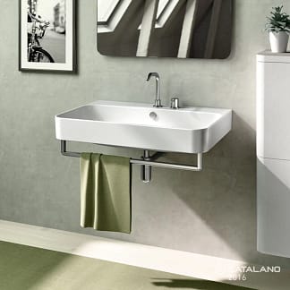Lavabo 80X50 Green Installazione sospesa, semincasso o mobile
