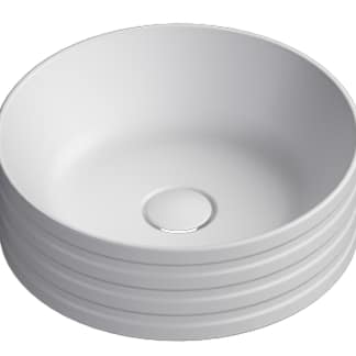 Lavabo 40 zero classy Installazione ad appoggio Senza troppopieno Bianco lucido