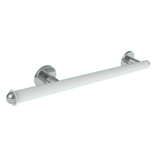 Maniglione di sicurezza per bagno disabili con portarotolo reversibile cm 66