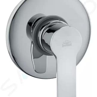 Paffoni BLU Miscelatore incasso doccia (1 uscita) completo di: • piastra in metallo Ø116mm • attacchi 1/2”G