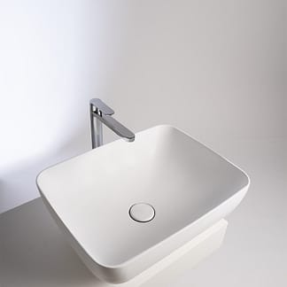 Lavabo appoggio rettangolare MADE