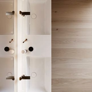 Lavabo doppio 150×50 Zero Catalano