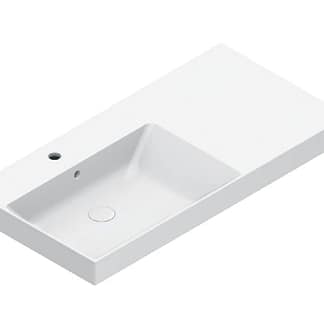 Lavabo vasca sx 100×50 Zero CATALANO