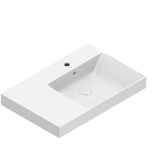 Lavabo vasca dx 75×50 Zero CATALANO