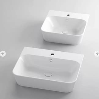 Lavabo Monoforo da appoggio 50×50cm Build