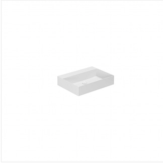 Lavabo Appoggio/sospeso 60x45 cm Elegance Squared senza foro