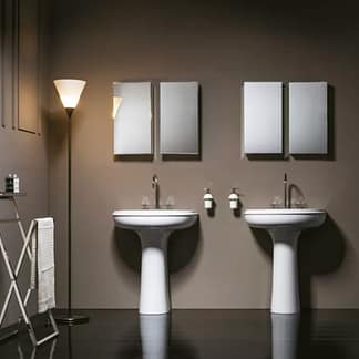 Lavabo su colonna Charme 70x51 CM